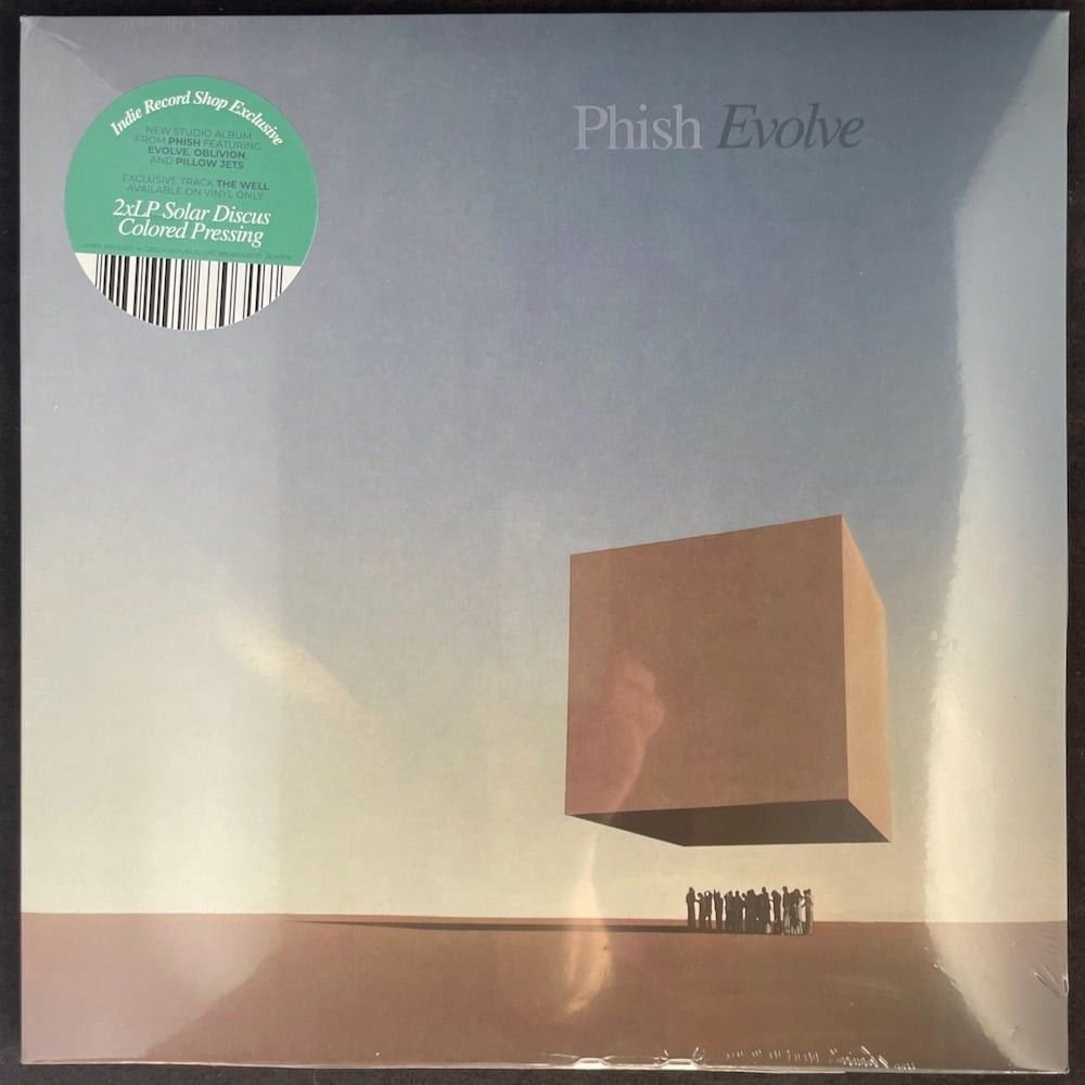 Phish – Evolve – Limited Solar Discus Double Vinyl, LP, Jemp Records, 2024
